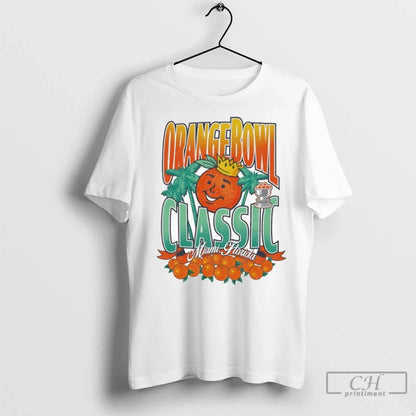 Premium Orange Bowl College Football Playoff Miami Beach Shirt Unique