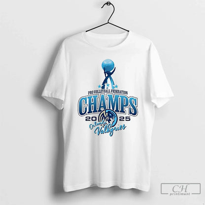 Premium Orlando Valkyries Pro Volleyball Federations 2025 Champions T