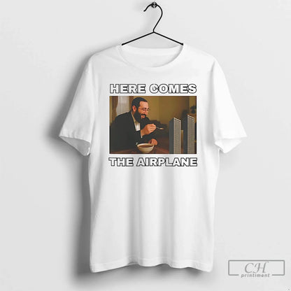 Premium Osama Bin Laden Jewish Here Comes Airplane T Shirts Shirt
