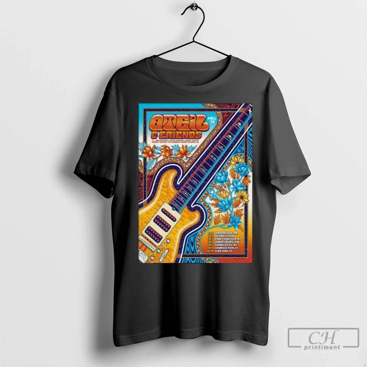Premium Oteil And Friends October 1 2025 Waterville Me Long Sleve Tee