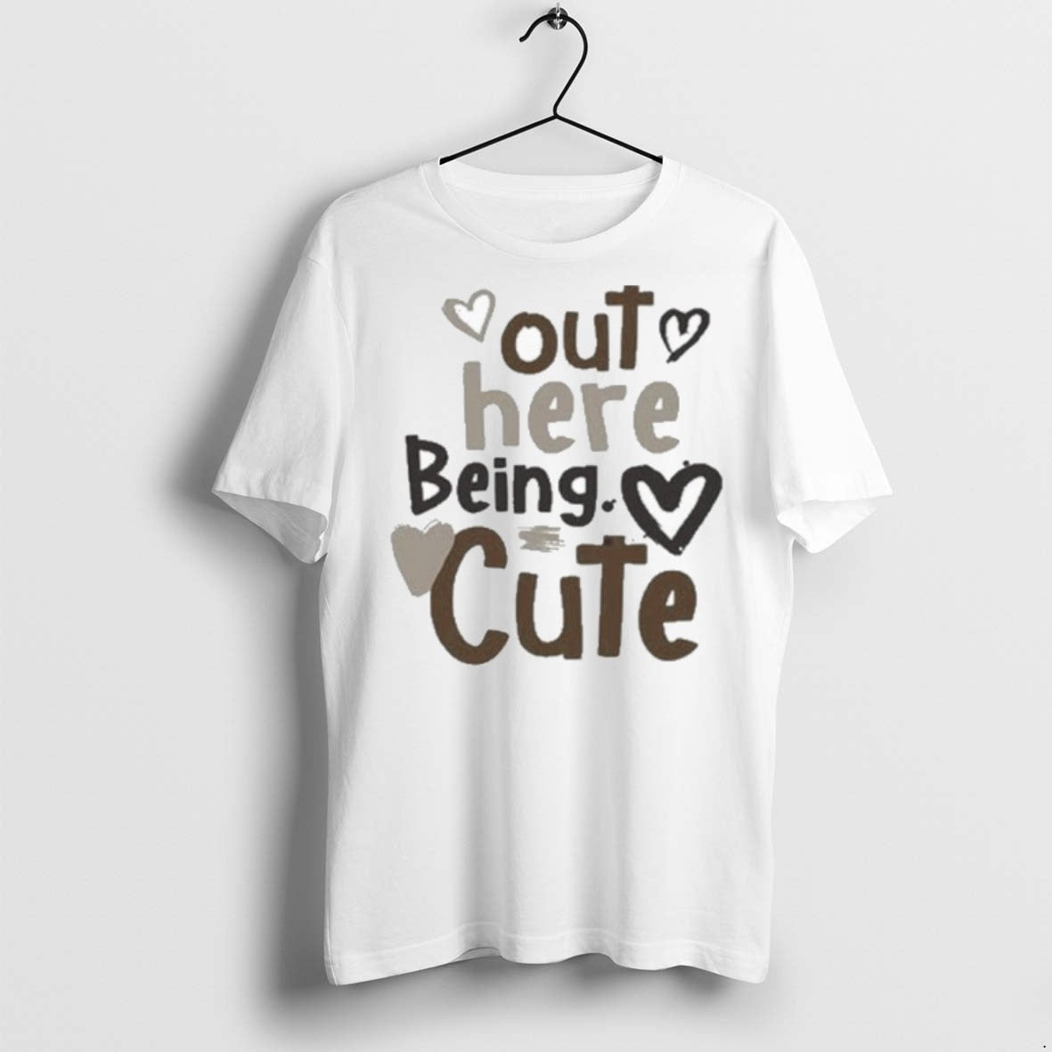 Premium Out Here Being T Shirts Sweatshirt Vintage Art