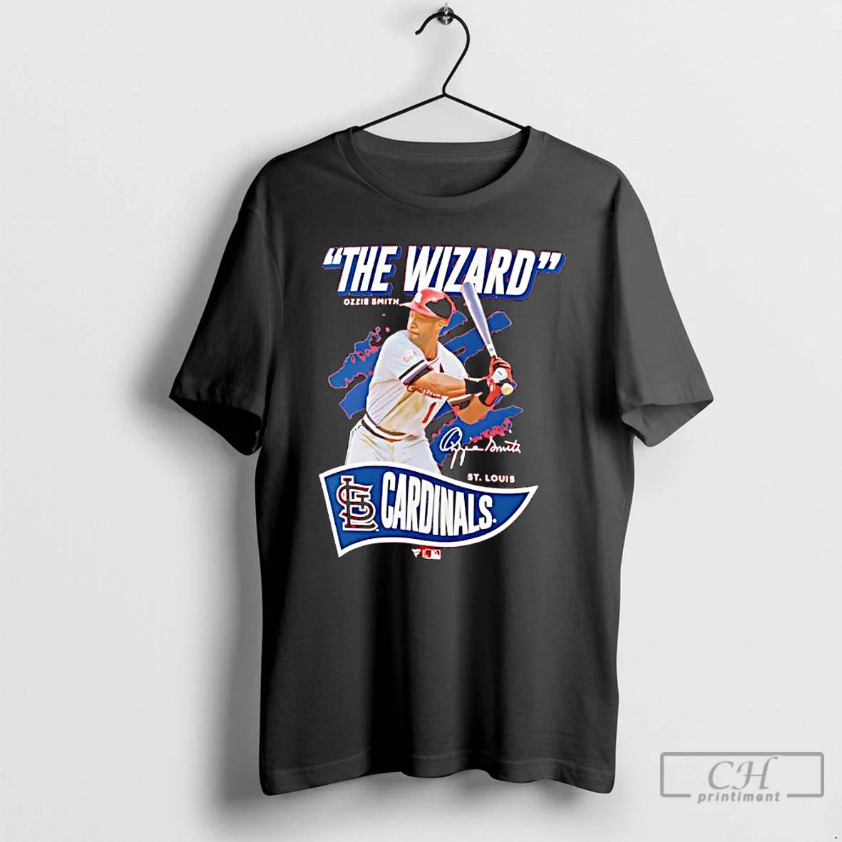Premium Ozzie Smith St Louis Cardinals Signature Wizard Tee Stylish