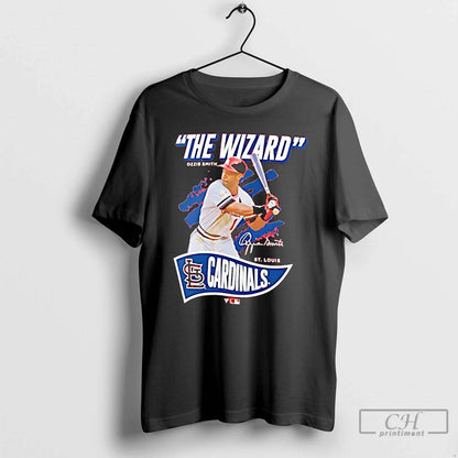 Premium Ozzie Smith St Louis Cardinals Signature Wizard Tee Stylish
