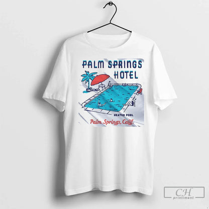 Premium Palm Springs Hotel Pool Tank Top Unique Look