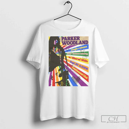 Premium Parker Woodland Continental Club Austin Sept 30 2025 Tee