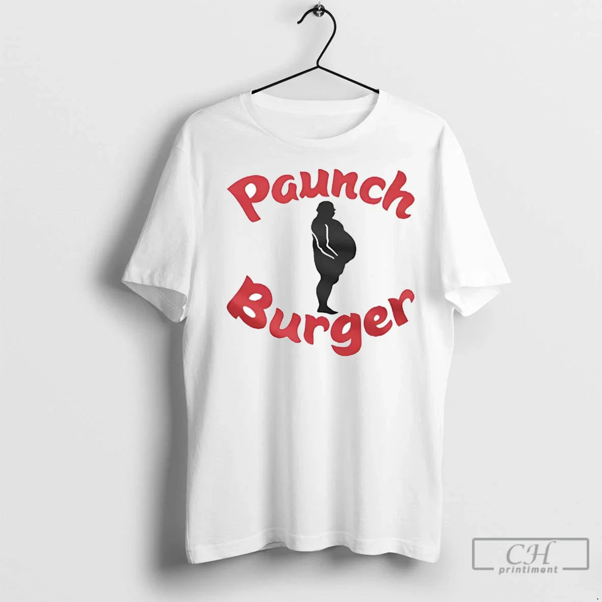 Premium Paunch Burger Parks And Recreation Shirt Designer Fashion