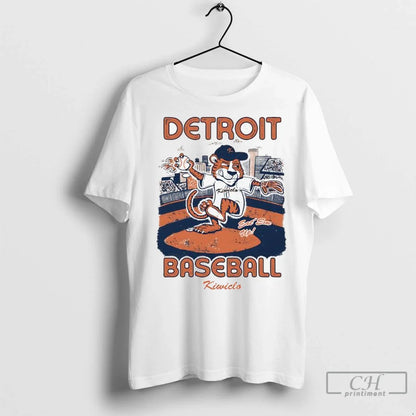 Premium Paws Mascot Detroit Tigers Baseball Team Eat Em Up Tank Top