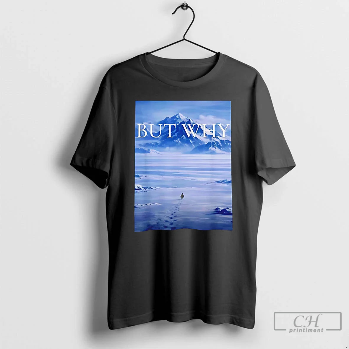 Penguin But Why Mountains Penguin Long Sleeve Modern Collection