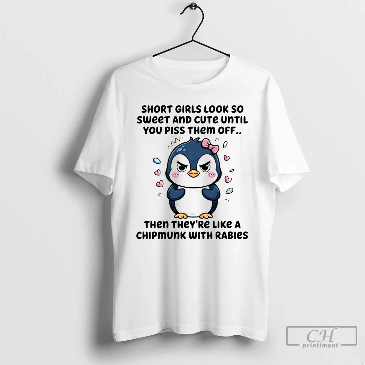 Premium Penguin Short So Sweet And Until You Piss Them Off Shirt