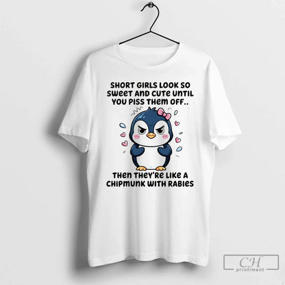 Premium Penguin Short So Sweet And Until You Piss Them Off Shirt