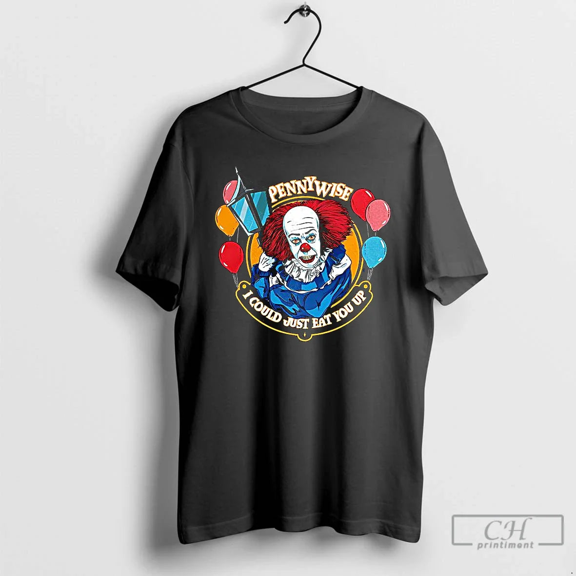 Premium Pennywise Clown It Character I Could Just Eat Up Balloon