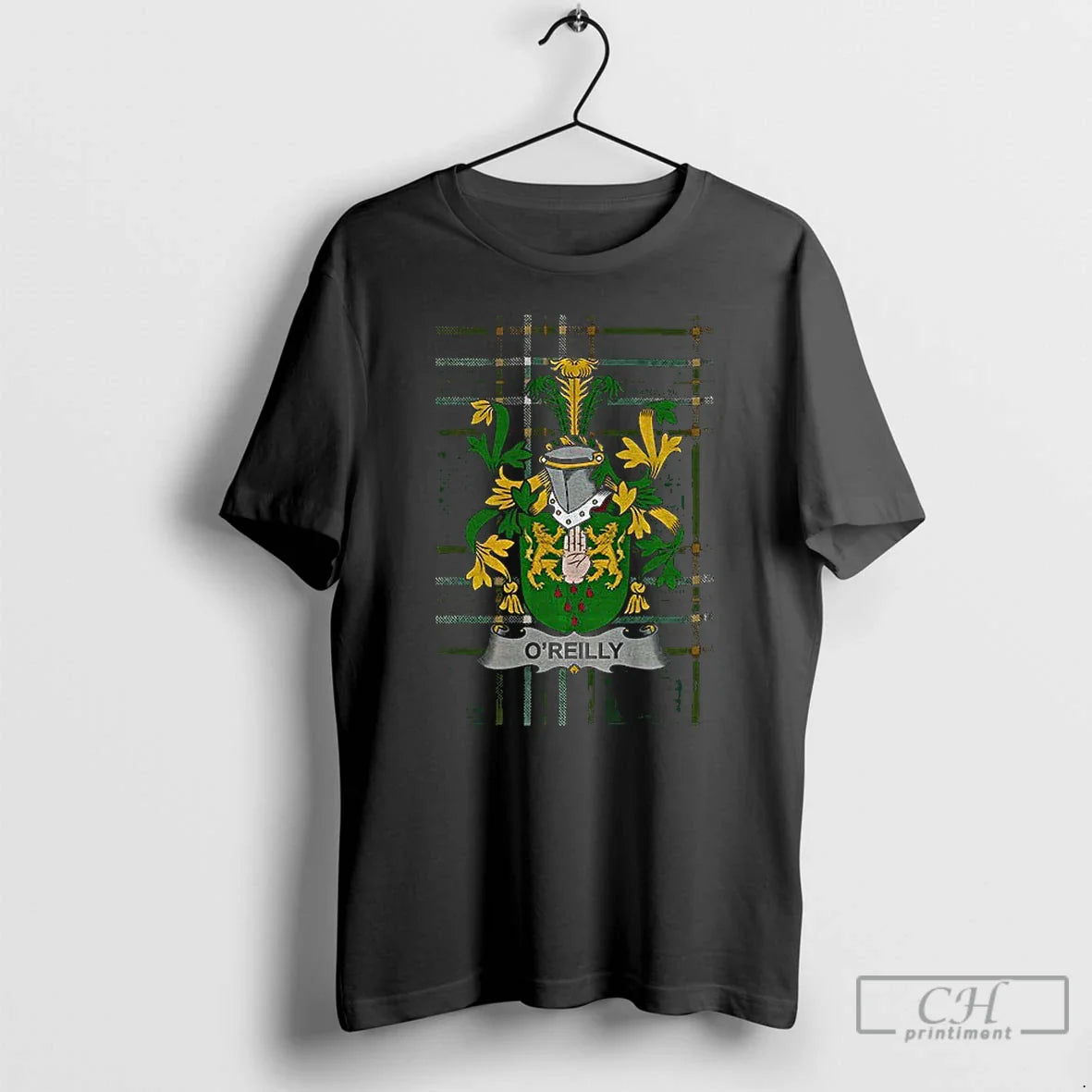 Premium Personalized Irish Coat Arms Oreilly Long Sleeve Elegant