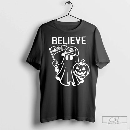 Premium Philadelphia Phillies Ghost Believe Philly Halloween Tee