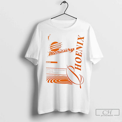 Premium Phoenix Mercury Wnba Push Limits Tee Retro Fashion