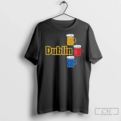 Premium Pittsburgh Steelers Dublin Beer Logo Shirt Retro Art