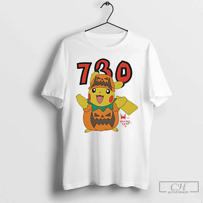 Premium Pokemon Pumpkin 730 Halloween T Shirts TShirt Designer Apparel
