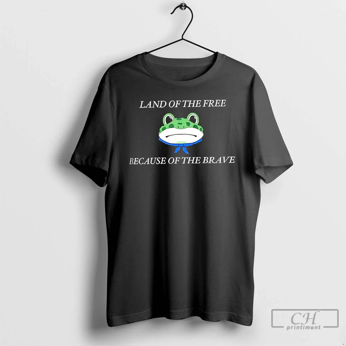 Premium Portland Frog Land Free Because Brave T Shirts TShirt Retro