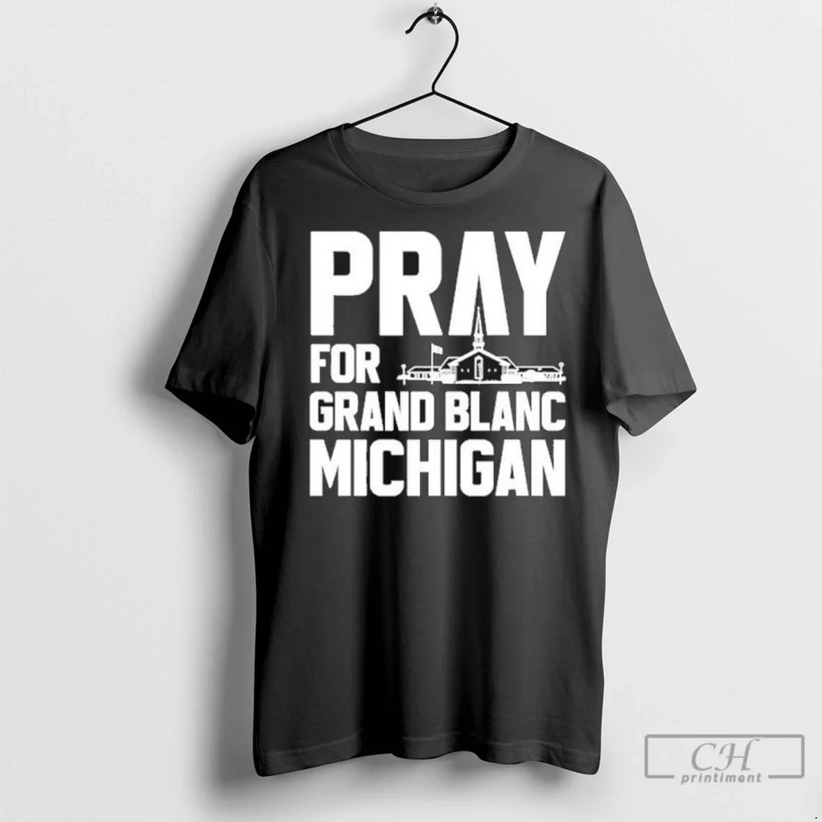 Premium Pray Grand Blanc Michigan Hoodie Authentic Look