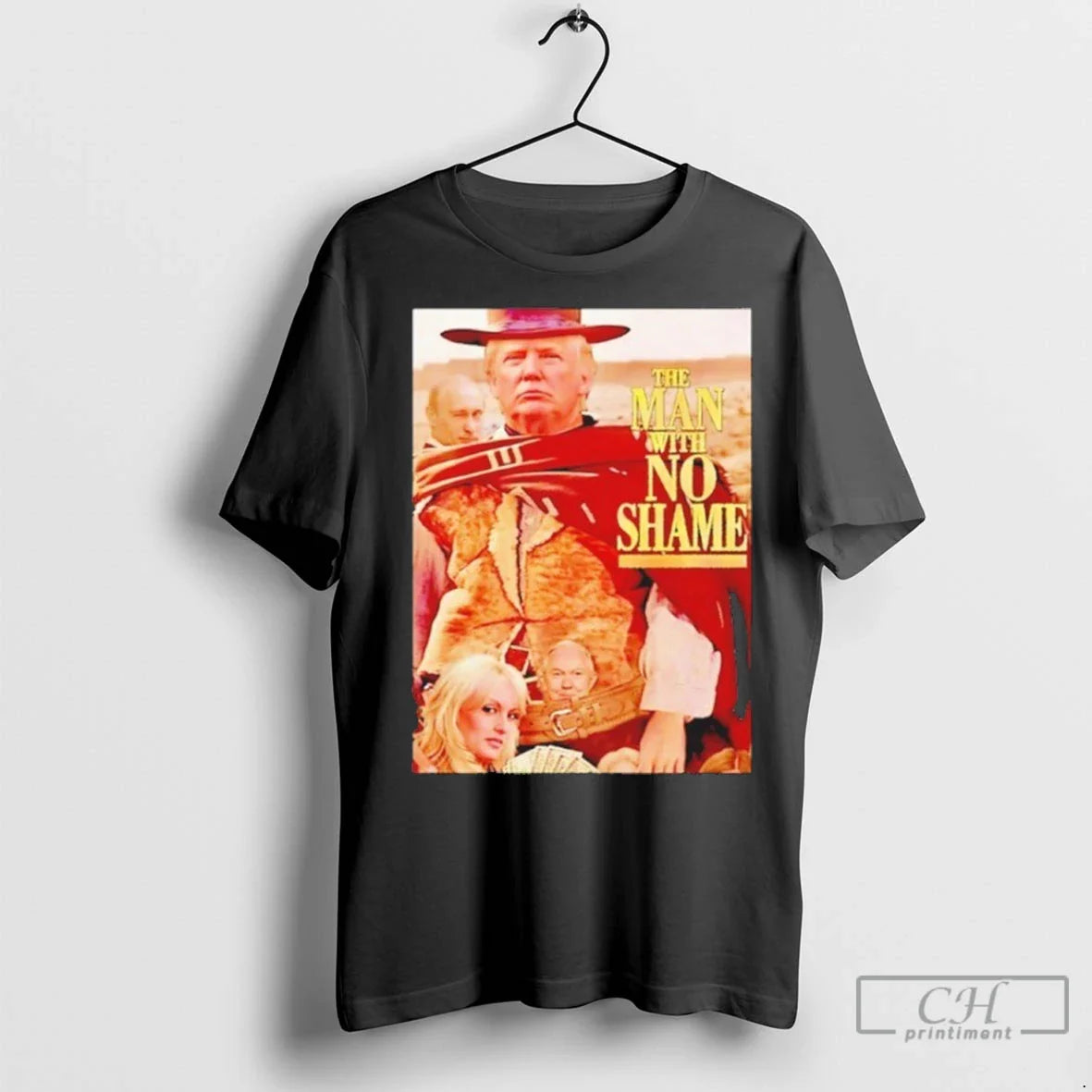 Premium Premium No Shame Donald Trump Hoodie Retro Fashion