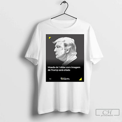 Premium Presidente Donald Trump Moeda De 1 Dolar Com Imagem De Trump