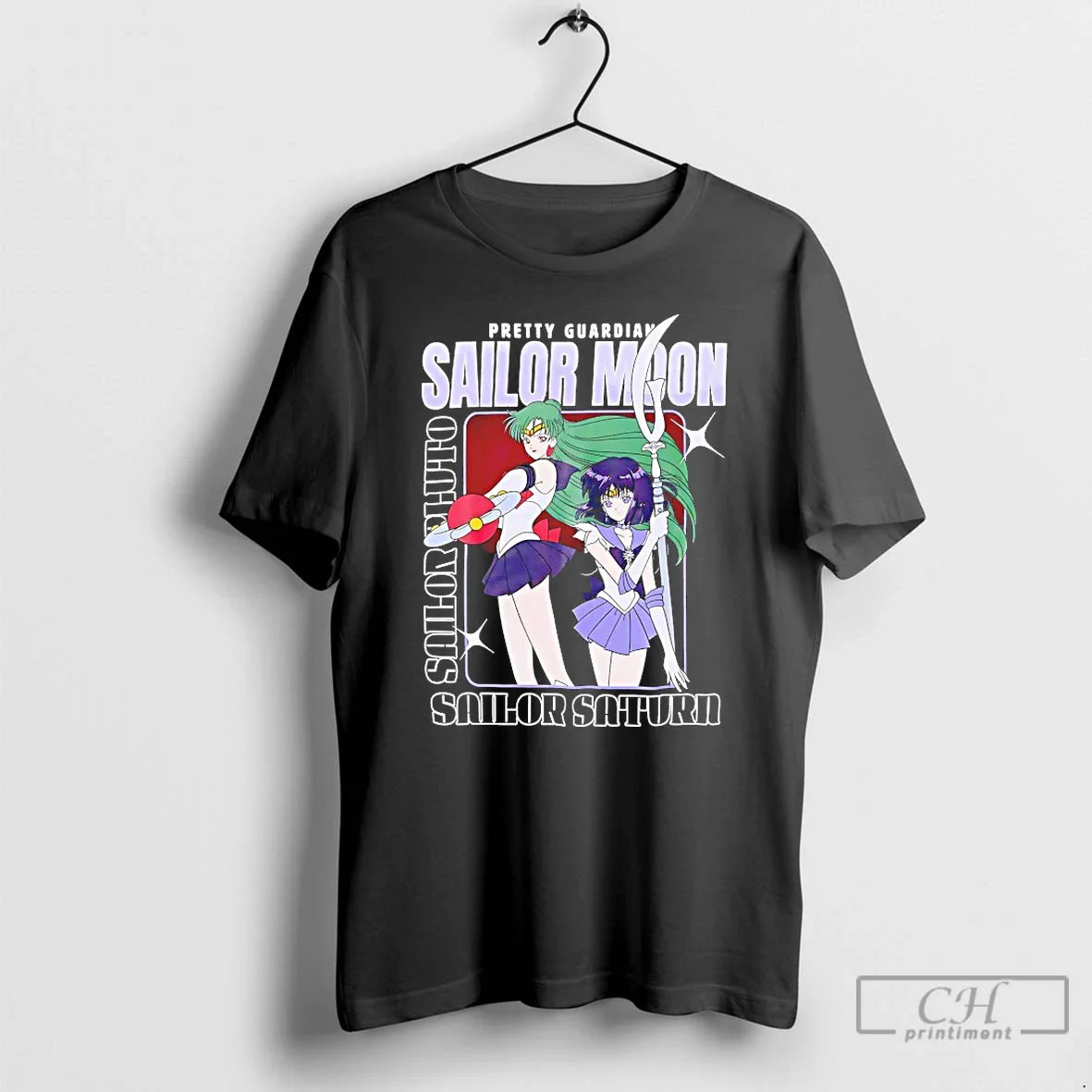 Premium Pretty Guardian Sailor Moon Sailor Saturn Shirt Retro Merch