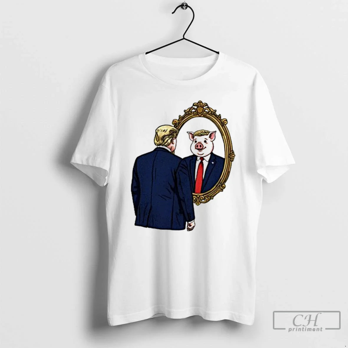 Premium Pritzker Quiet Piggy Trump Shirt Authentic Merch