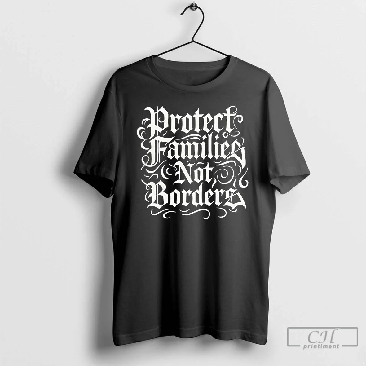 Premium Protect Families Not Borders T Shirts Tank Top Classic Fashion
