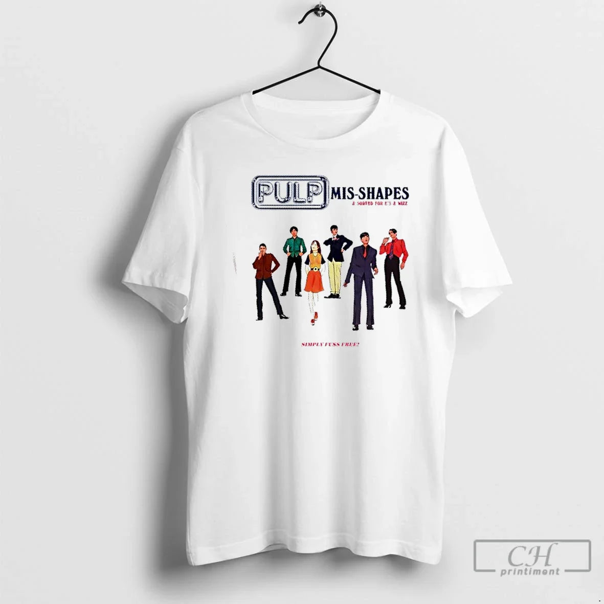 Premium Pulp Mis Shapes Simply Fuss Free Tee Classic Style