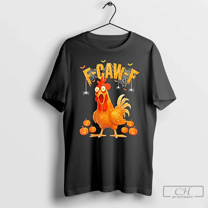 Premium Pumpkin Chicken F Caw F Halloween T Shirts Long Sleeve Modern