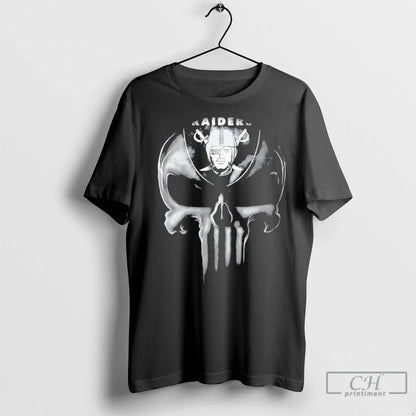 Premium Punisher Skull X Las Vegas Raiders Football Horror Halloween
