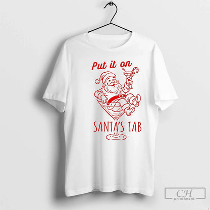 Premium Put It Santas Tab Santa Sweatshirt Classic Apparel
