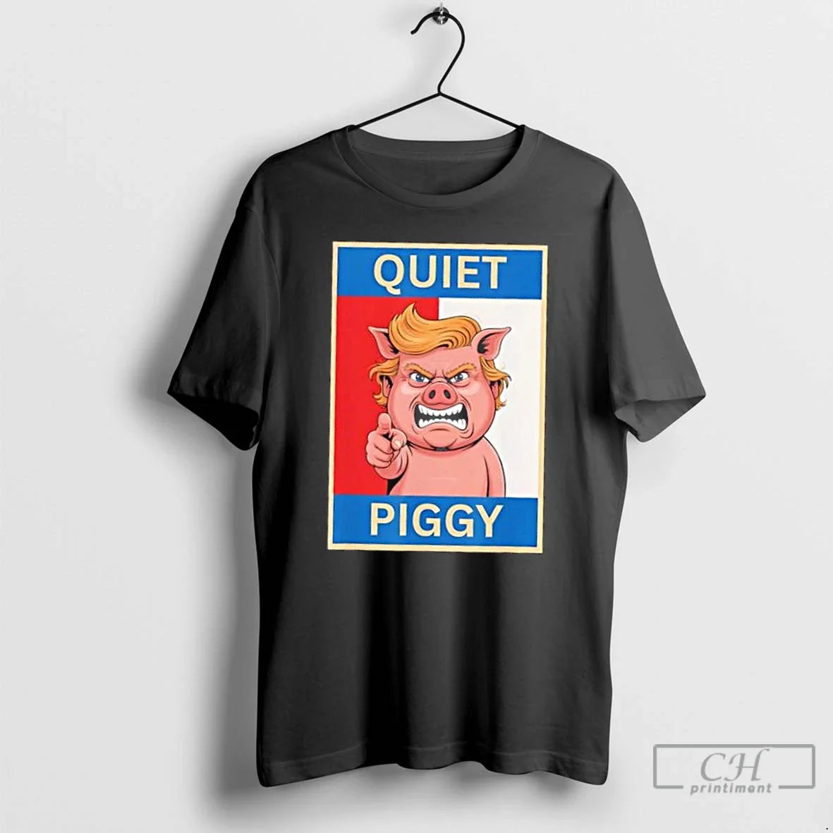 Premium Quiet Piggy Said President To Reporter Tank Top Stylish Style