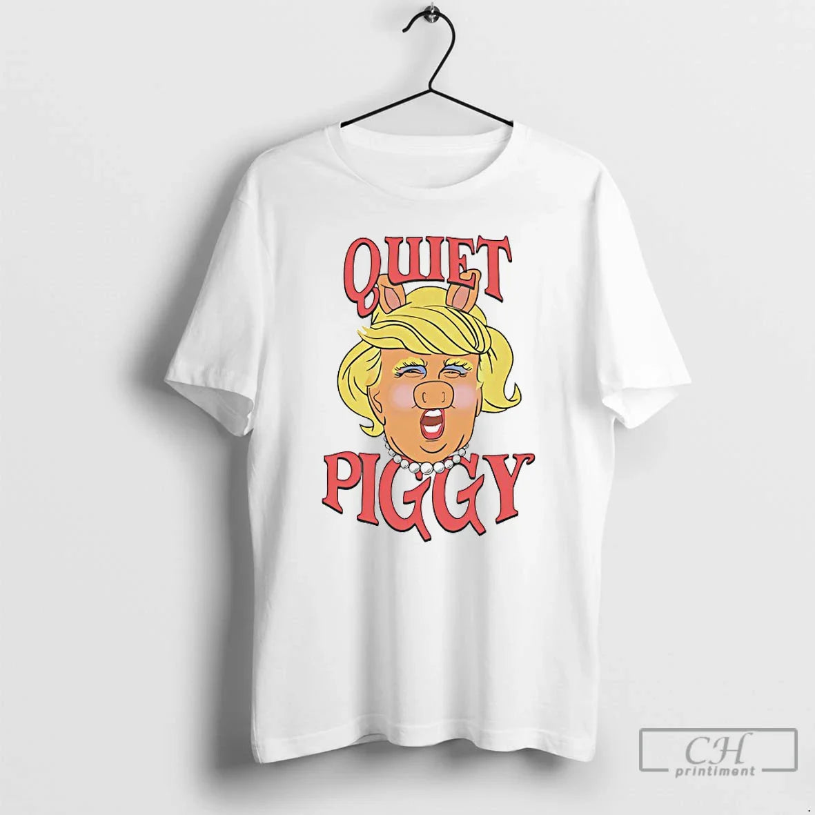 Premium Quiet Piggy Trump Sweatshirt Unique Apparel