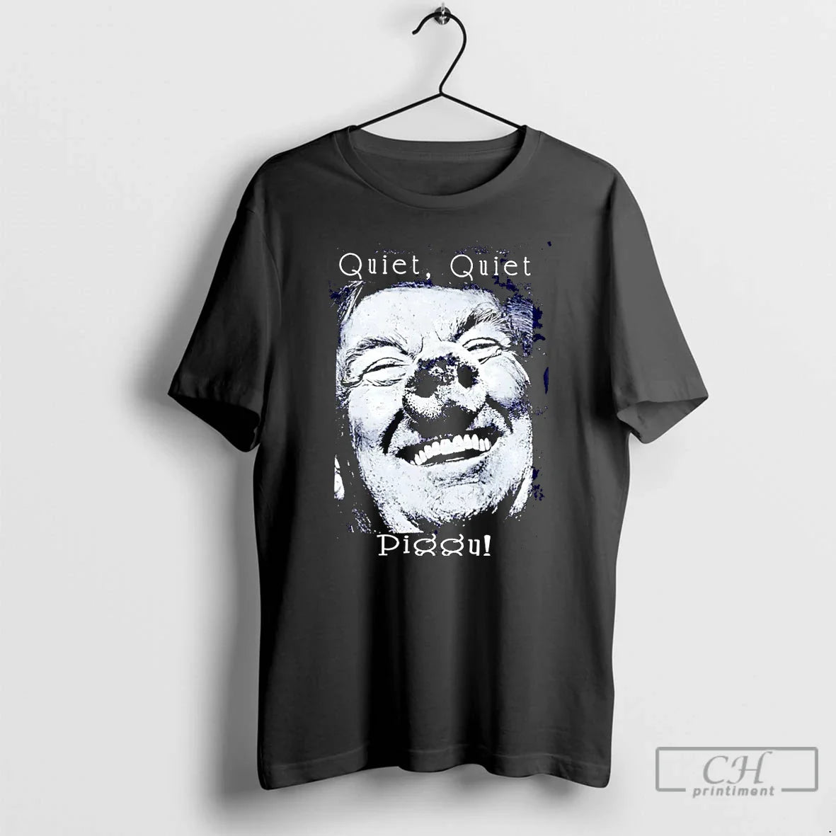 Premium Quiet Quiet Piggy Trump Pig TShirt Trendy Gift