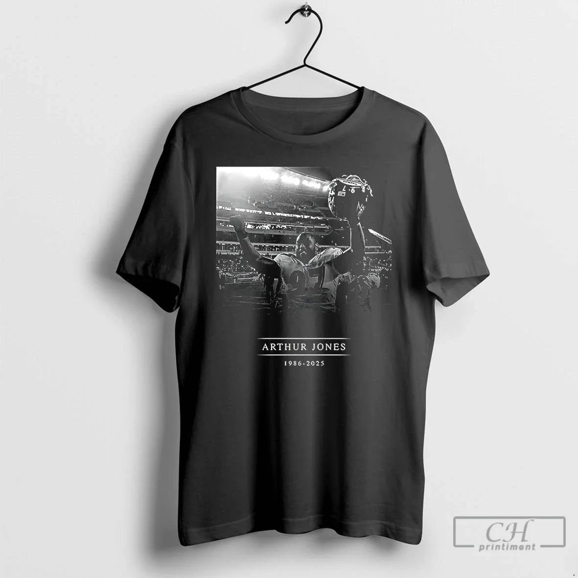 Premium Rip Arthur Jones Baltimore Ravens 1986 2025 T Shirts Shirt