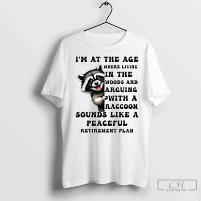 Premium Raccoon Im Age Where Living Woods And Arguing Long Sleeve