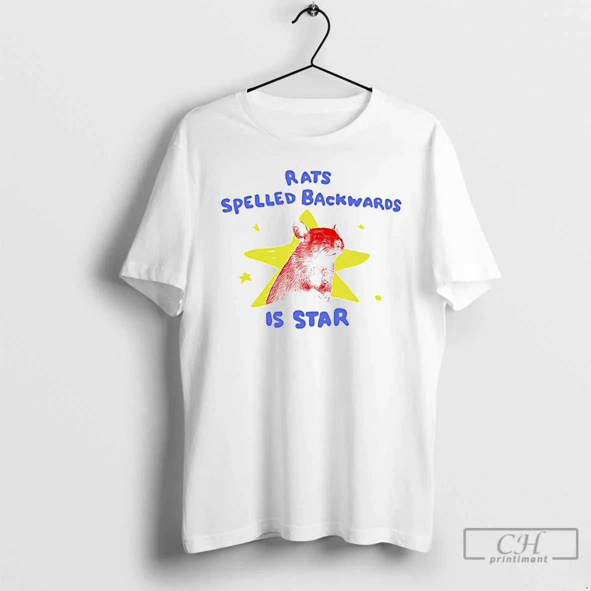 Premium Rats Spelled Backwards Is Star Hoodie Premium Design