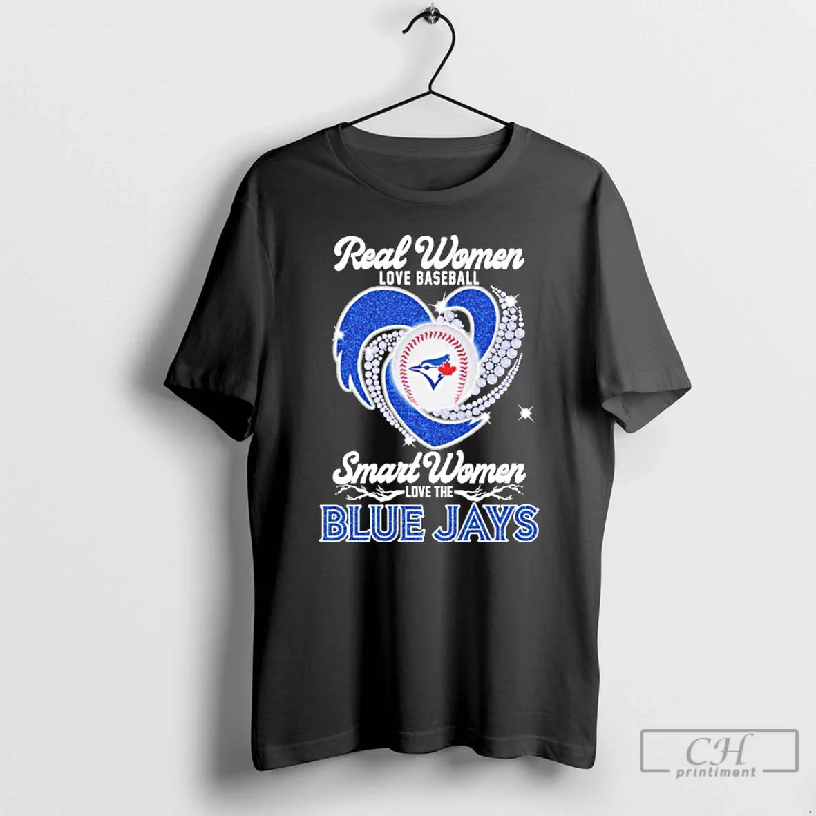 Premium Real Love Baseball Smart Love Blue Jays Diamond T Shirts