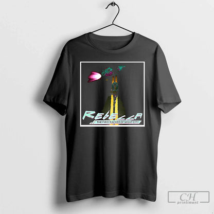 Premium Rebella Firecracker Night City Sweatshirt Retro Collection