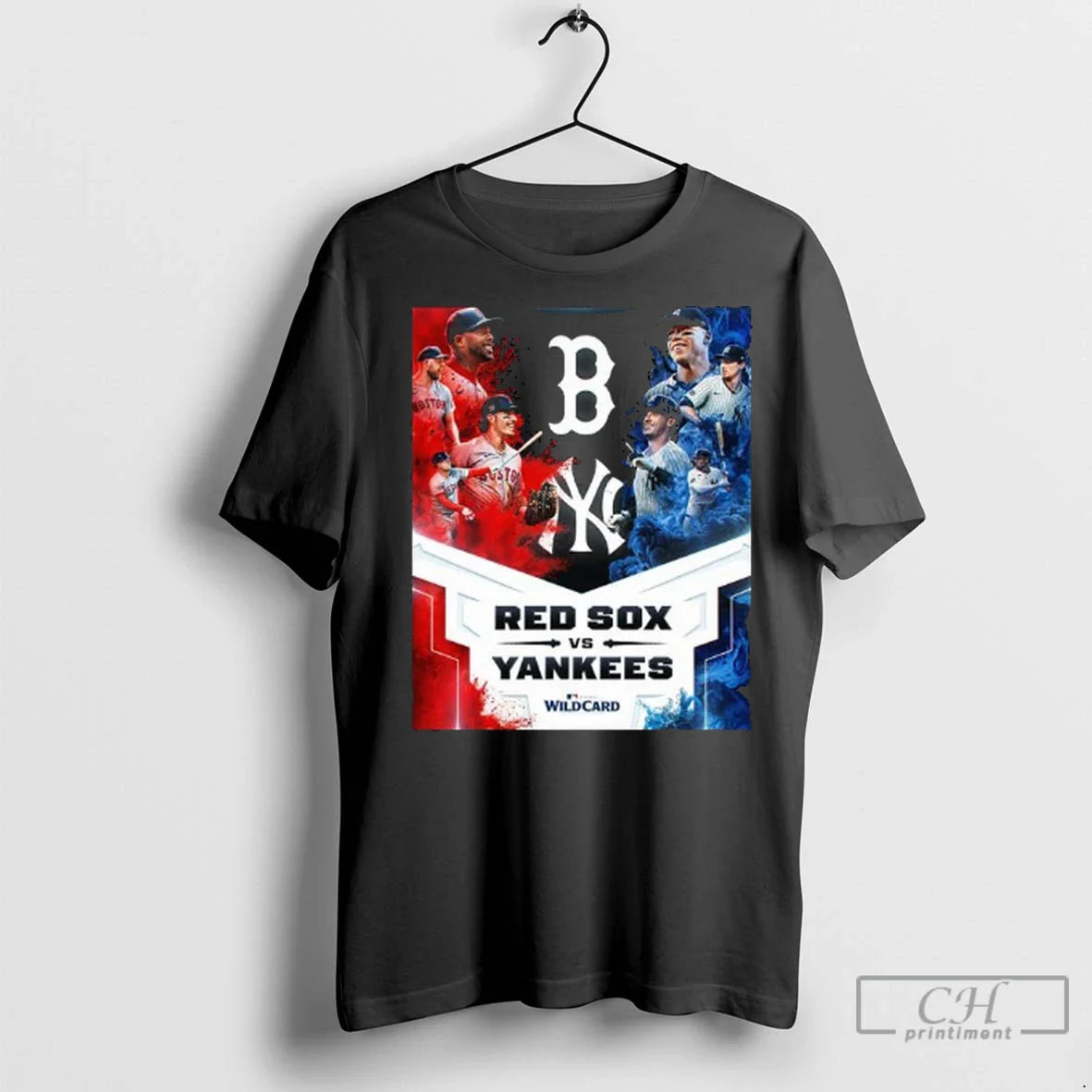 Premium Red Sox Vs Yankees 2025 Wild Card Game Hoodie Vintage Apparel