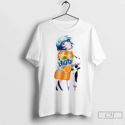 Premium Rei Ayanami Anime X Fanta Tank Top Exclusive Merch