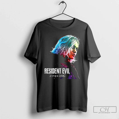 Premium Resident Evil Requiem Gaming T Shirts Long Sleeve Trendy