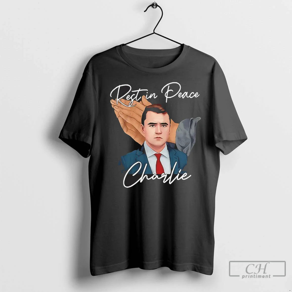 Premium Rest Peace Charlie Kirk Prayer Tank Top Vintage Gift