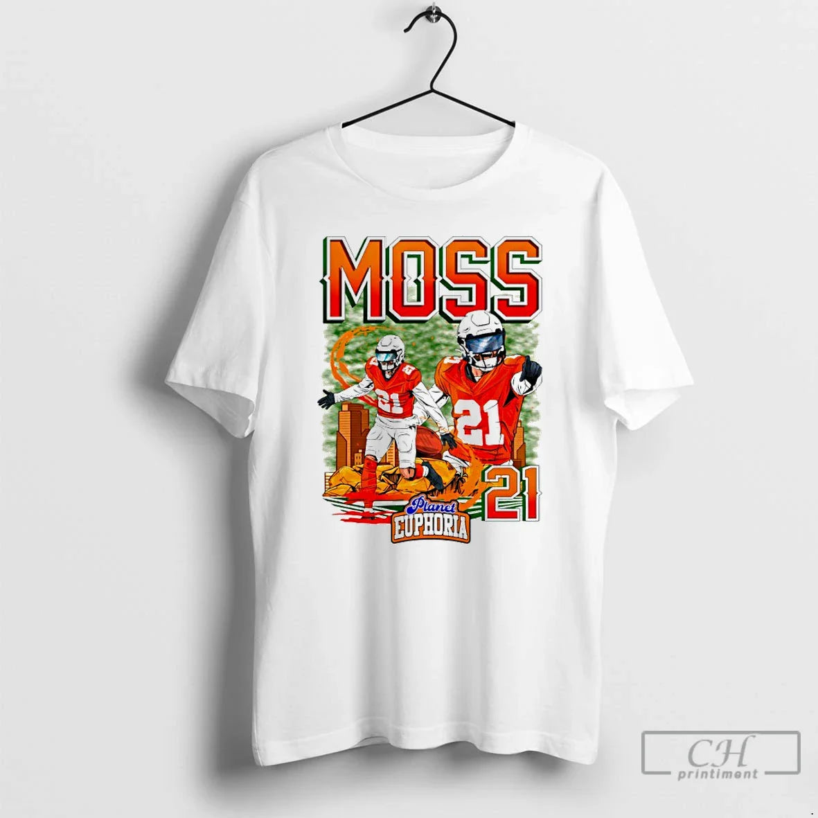 Premium Riley Moss Denver Broncos Football City Tee Stylish Art