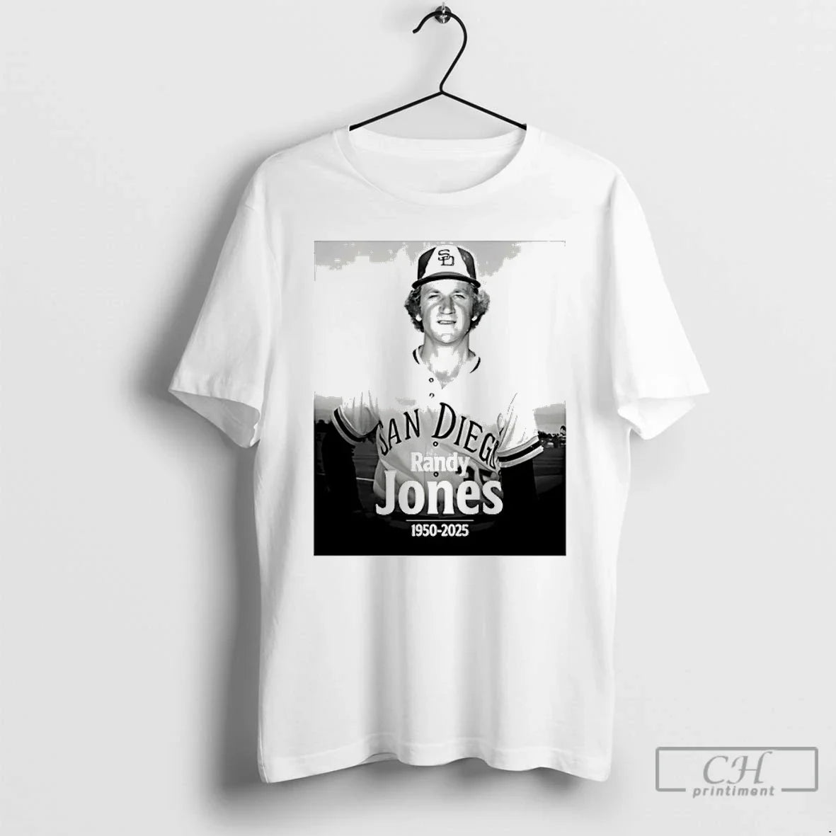Premium Rip Randy Jones San Diego Padres 1950 2025 TShirt Exclusive
