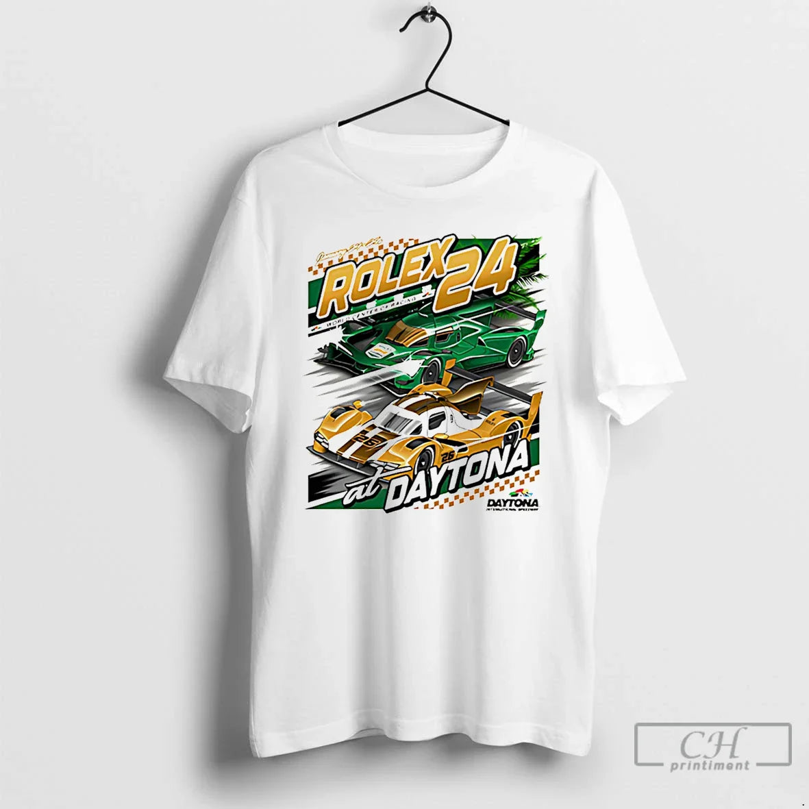 Rolex 24 Event Daytona 2026 TShirt Retro Outfit