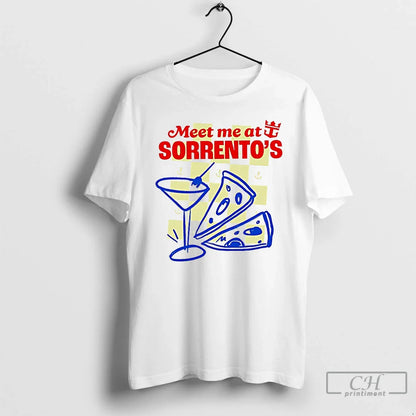 Premium Royal Caribbean Meet Me Sorrentos Pizza Tank Top Retro Merch
