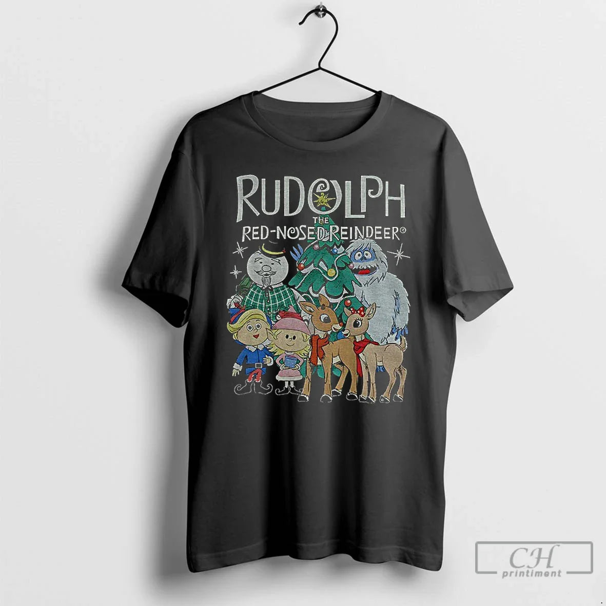 Premium Rudolph Red Nosed Reindeer Merry Long Sleeve Stylish Fashion