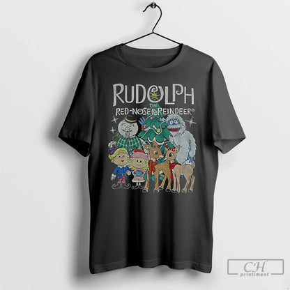 Premium Rudolph Red Nosed Reindeer Merry Long Sleeve Stylish Fashion