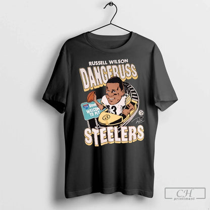 Premium Russell Wilson Pittsburgh Steelers Dangeruss Welcome To Pit